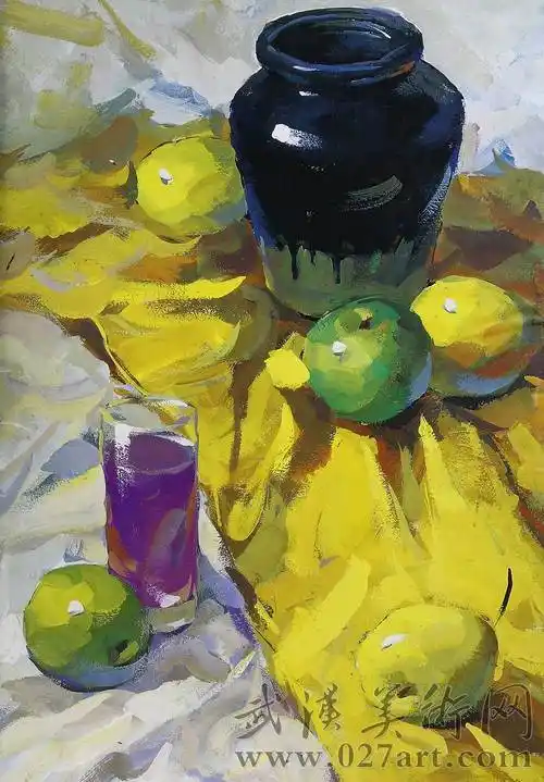 水粉画静物水粉画静物临摹