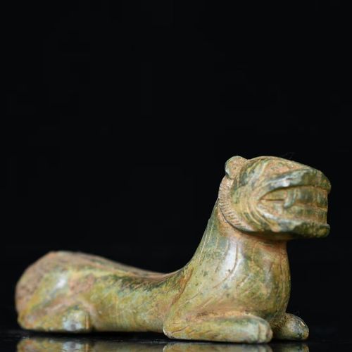 古玩收藏西周战汉青铜器虎符摆件水坑青铜兽老货老物件旧货