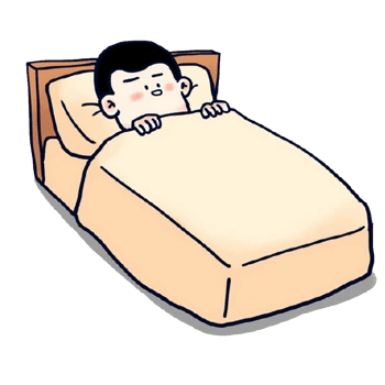 人躺在沙滩伞下图标