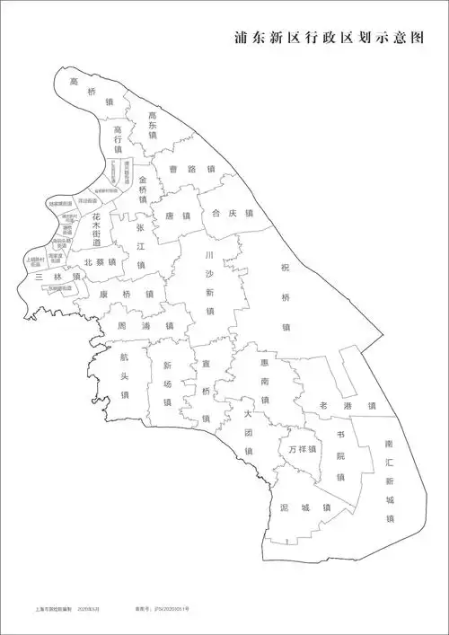 上海16区行政区划图