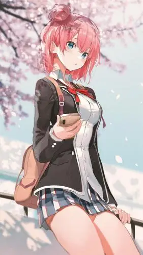 动漫美少女:听说有人对jk服有意见?