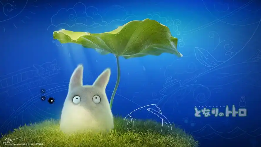 我的《龙猫》|三维|动画/影视|seawayer_原创作品-站酷(zcool)