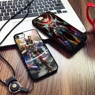 假面骑士适用8手机壳iphone7plus硅胶防摔6plus动漫软壳手机保护套