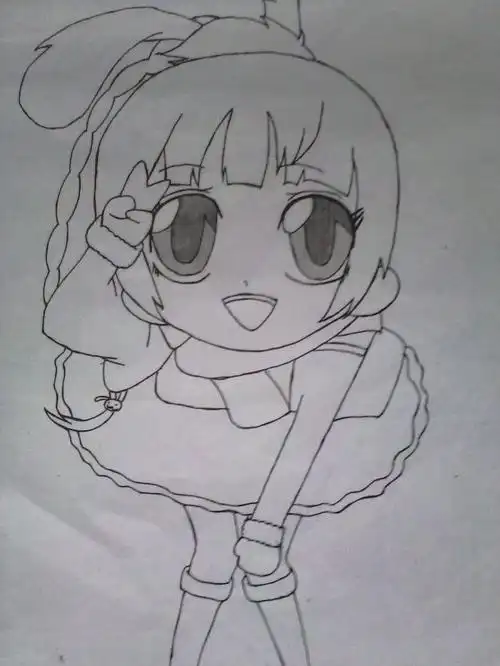 小舞简笔画简单漂亮 小舞简笔画简单漂亮全身