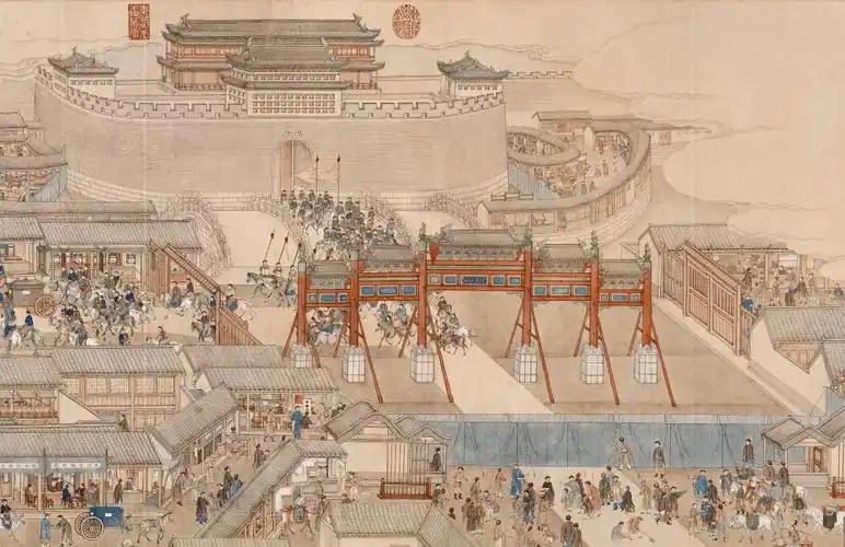 《乾隆南巡图》中的正阳门第四期讲座主题:釐(xǐ)延千梵——探秘长河