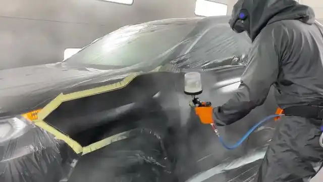 汽车喷漆全过程#汽车喷漆 #汽车钣金喷漆 #修车 #汽车维修