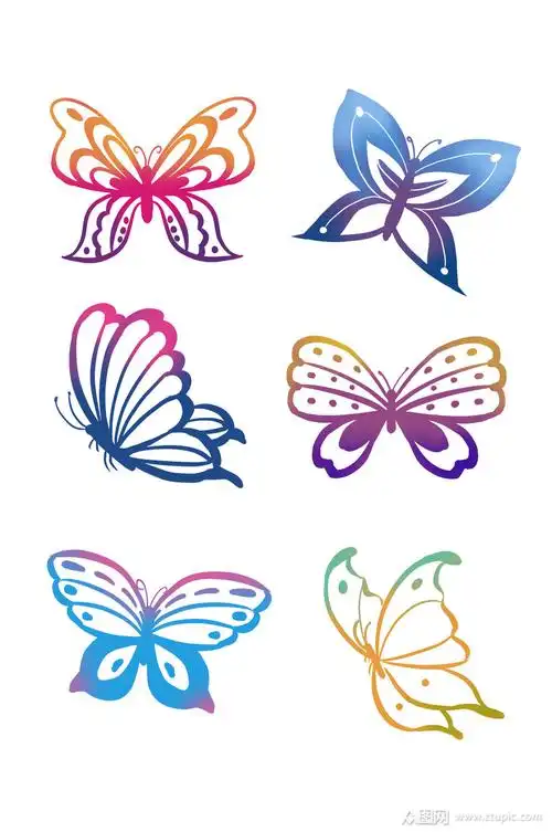 蝴蝶装饰矢量png素材免费下载,本作品是由九命嘿猫上传的原创免抠元素