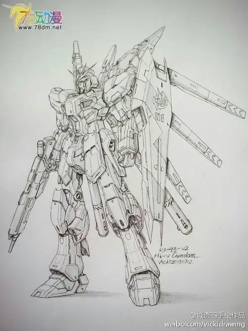 高达机甲简笔画小糊涂神大魔包简笔画魔神的简笔画高达头像手绘简笔画