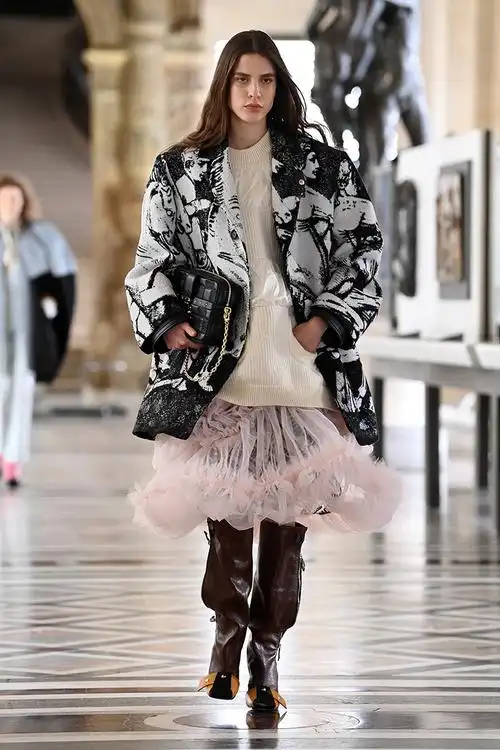 2021秋冬巴黎时装周lv秀场(图源:视觉中国)2021秋冬巴黎时装周:louis