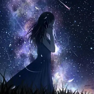 星星头像,一闪一闪亮星星头像(仙气十足的星空头像图片)