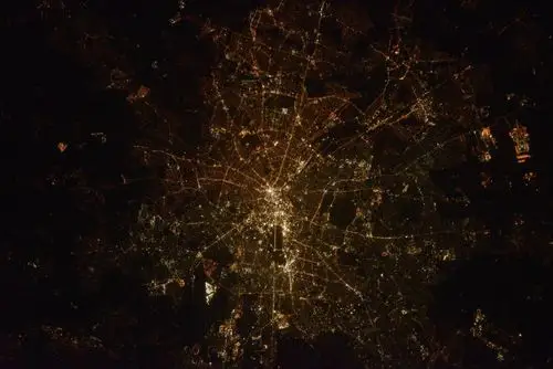 换个角度看地球,nasa太空航拍世界城市夜景,能认出嘛