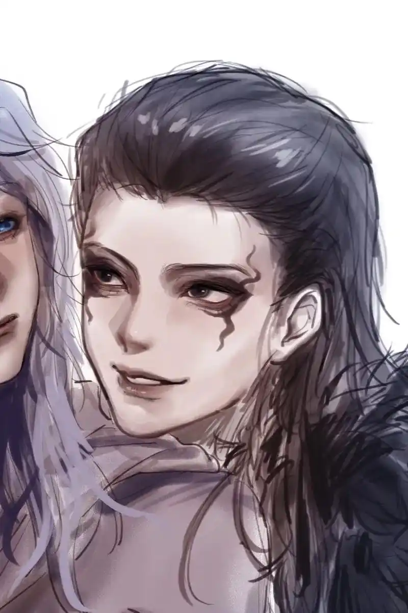 久违的画一下白月光…#秦时明月 #天行九歌 #墨凤 #墨鸦  - 抖音