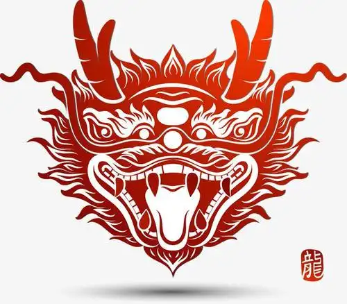 龙头剪纸