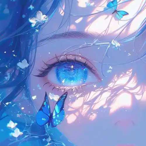 蓝色治愈系头像,一眼惊艳!_天空_世界_宁静