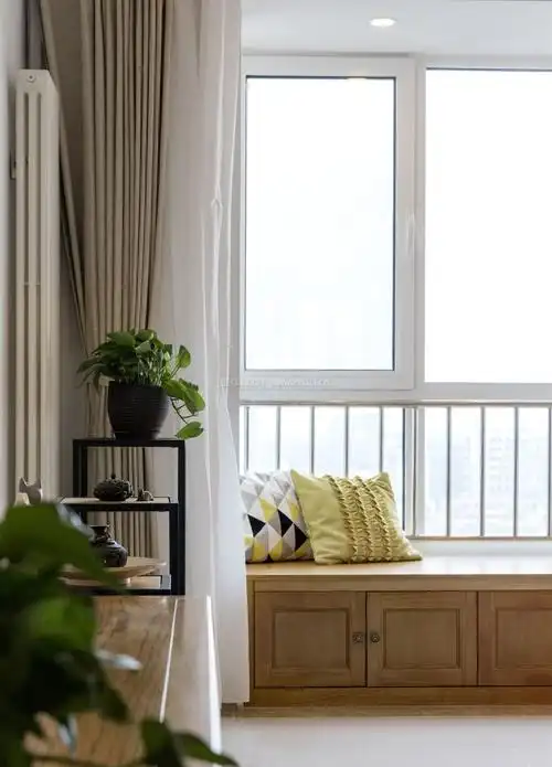 宜家客厅飘窗设计案例