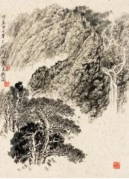 刘杨国画艺术
