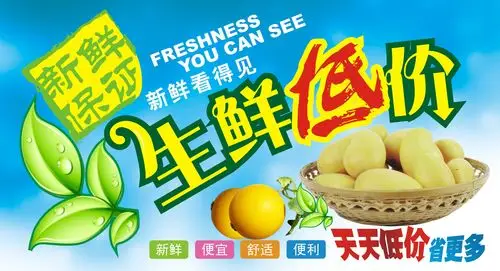 沈阳生鲜超市怎样设计制作传单海报看看印刷厂怎么说