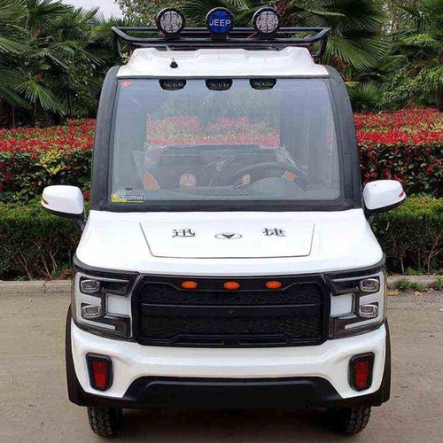 迅捷太阳能电动四轮车家用新款电瓶车小型四轮代步车老年成人汽车