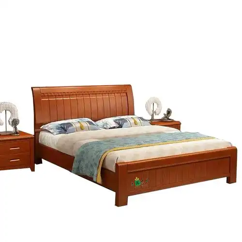 实木床15001900视频