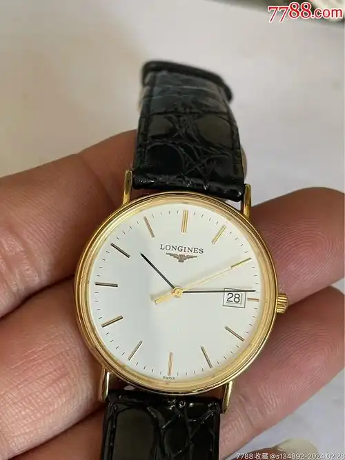 近新品瑞士产浪琴男石英表