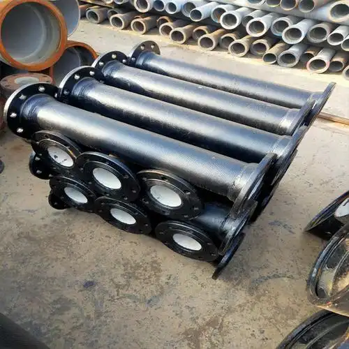 b型柔性铸铁排水管离心dn800球墨铸铁管k9球墨铸铁管