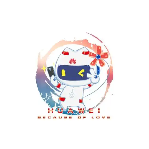 华为花粉吉祥物新形象小e仔