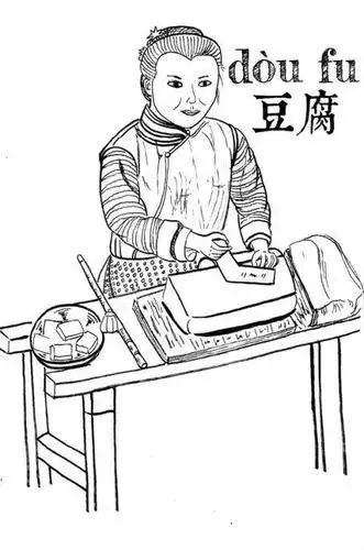 杨二嫂人物形象简笔画