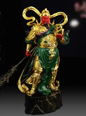 武财神爷佛像树脂关公神像店铺开业摆件关二爷家用客厅招财工艺品