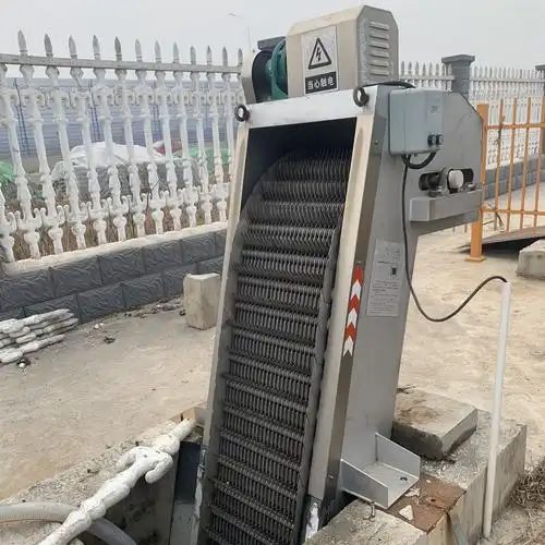 学校生活污水处理设备设备|格栅除污机