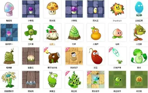 植物大战僵尸2有什么植物和僵尸