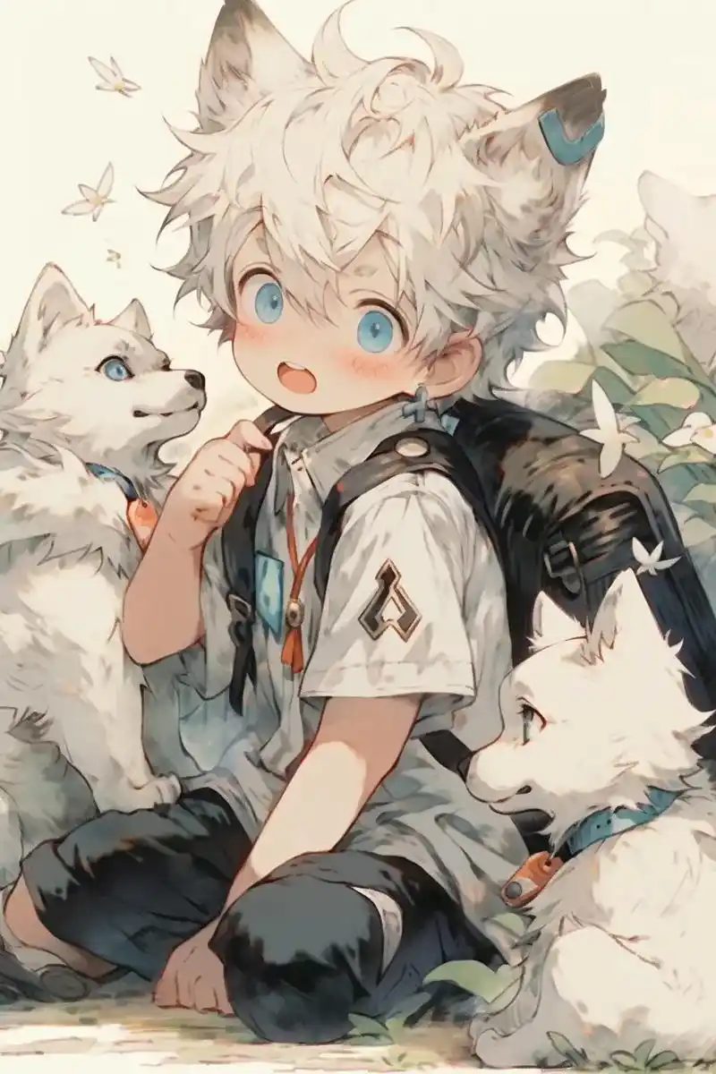 猫耳正太.#二次元 #治愈系 #动漫 #触手ai @触手ai - 抖音