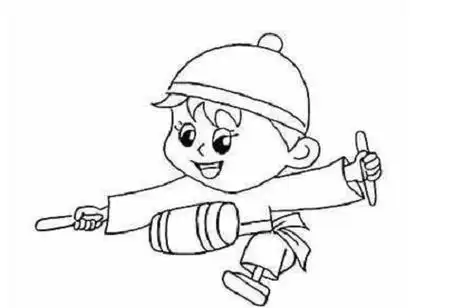 小孩简笔画图片 小孩简笔画图片大全可爱