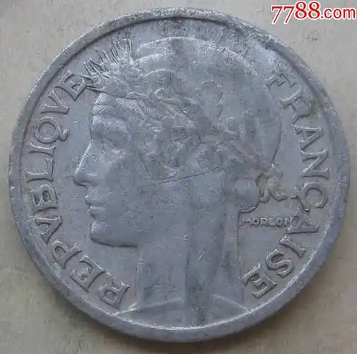 1947年法国硬币2法郎_外国钱币_旧书收藏_回收价格_7788书籍