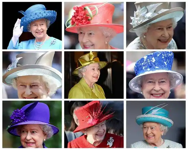 原创英国女王帽子大全