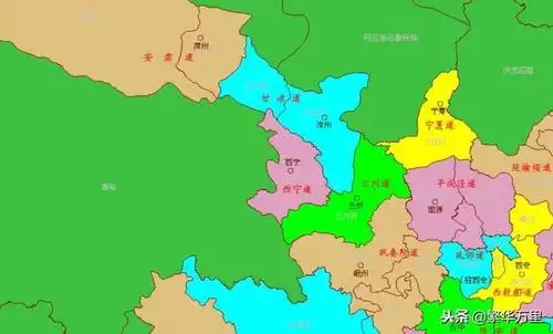甘肃省被分为了4个省,1928年,辽阔的甘肃省为何被分家?_清朝