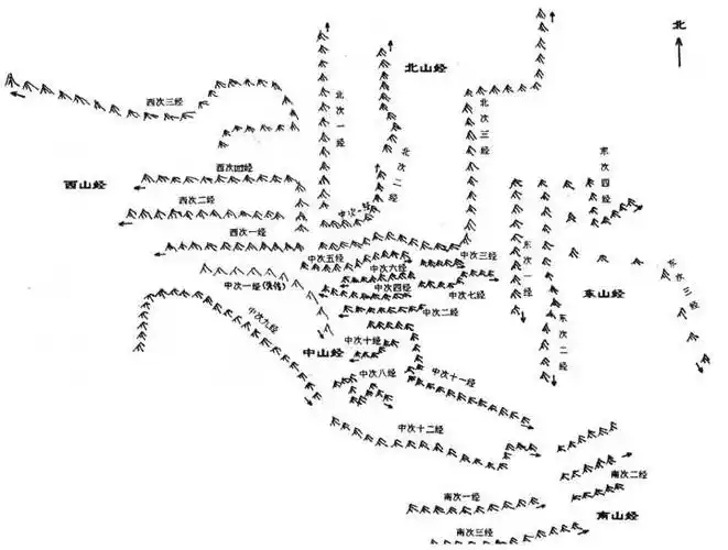 有人做过《山海经》的地图吗?