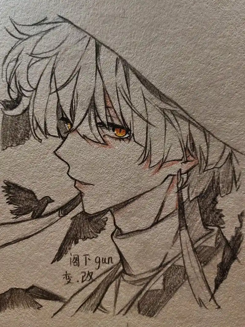 光遇巫师.#临摹 #光遇巫师绘画过程 - 抖音