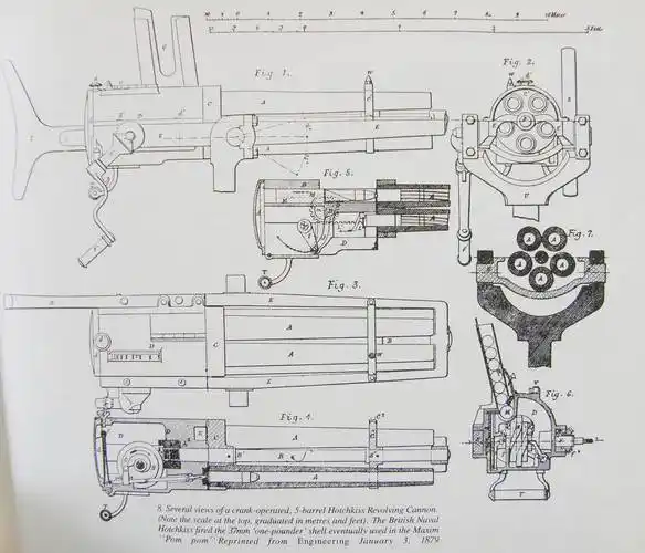 最早的法国"流氓"哈奇开斯转管机炮,到二战仍在服役_加特林机枪_炮弹
