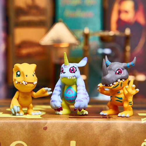 数码宝贝手办数码暴龙亚古兽加布巴达迪路动漫模型潮玩盲盒