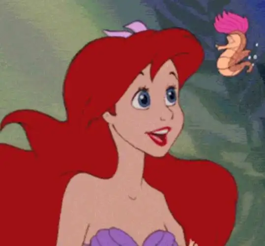 小美人鱼 迪士尼 ins 头像