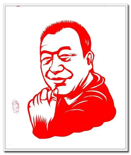 马路人物肖像剪纸精品欣赏(上)