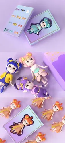 12星座款小盲盒设计沐小呆