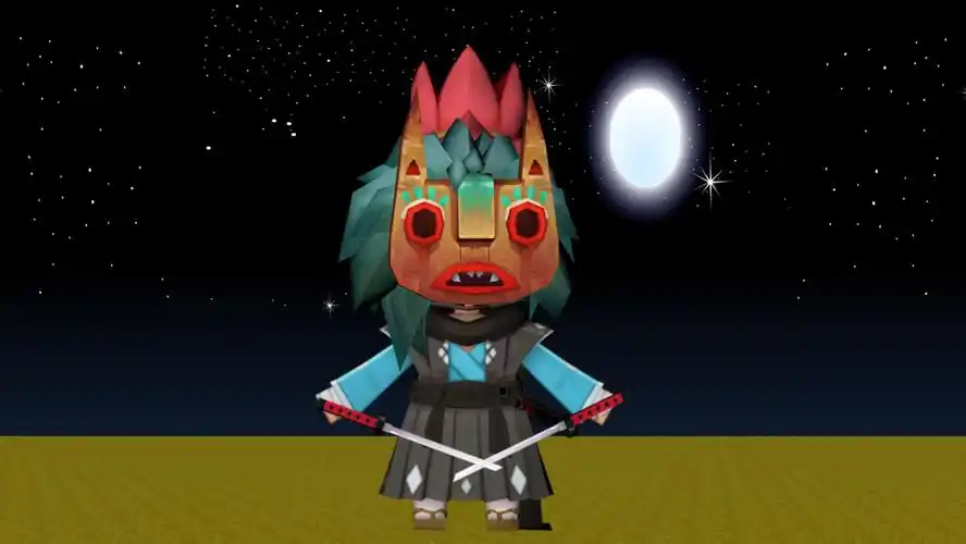 迷你世界动画23集:卡卡听说野人王使用双刀,难道他就是千兵卫?