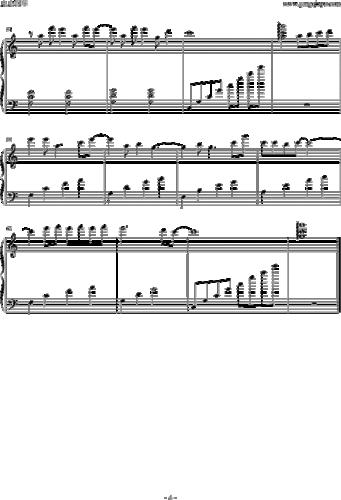 always online 林俊杰 钢琴谱 五线谱