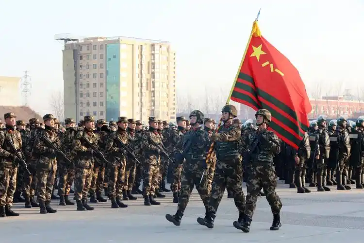 新年开训武警部队吹响实战化练兵号角