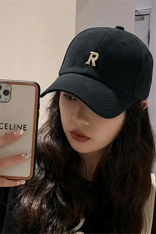 鸭舌帽女潮流2021新款字母网红帽子ins春秋遮阳棒球帽韩版