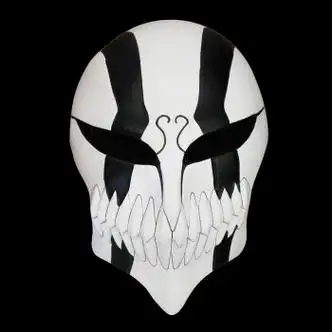灵妃2023万圣节动漫死神工艺品黑崎一护面具.