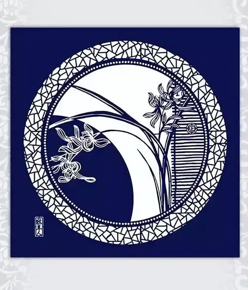 优秀剪纸作品赏析:这些剪纸艺术画,太美了