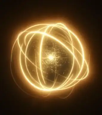 抖音循环能量球光波特效素材视频素材