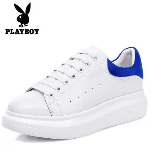 花花公子女鞋小白鞋夏季女2017新款百搭韩版厚底松糕鞋休闲板鞋女